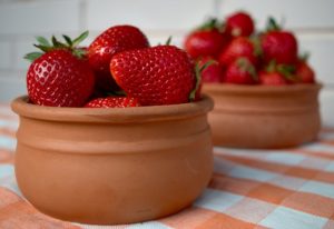 Sveži plodovi jagode